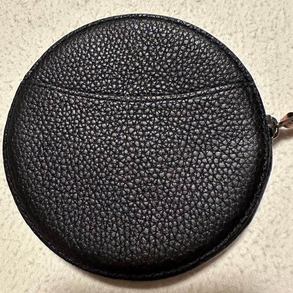 Round coin case with Rexy and carriage - black - Picture 2 of 2